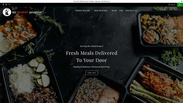 New Website | New Year | New Meals