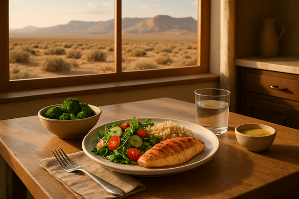 Staying on Track With Food in the High Desert