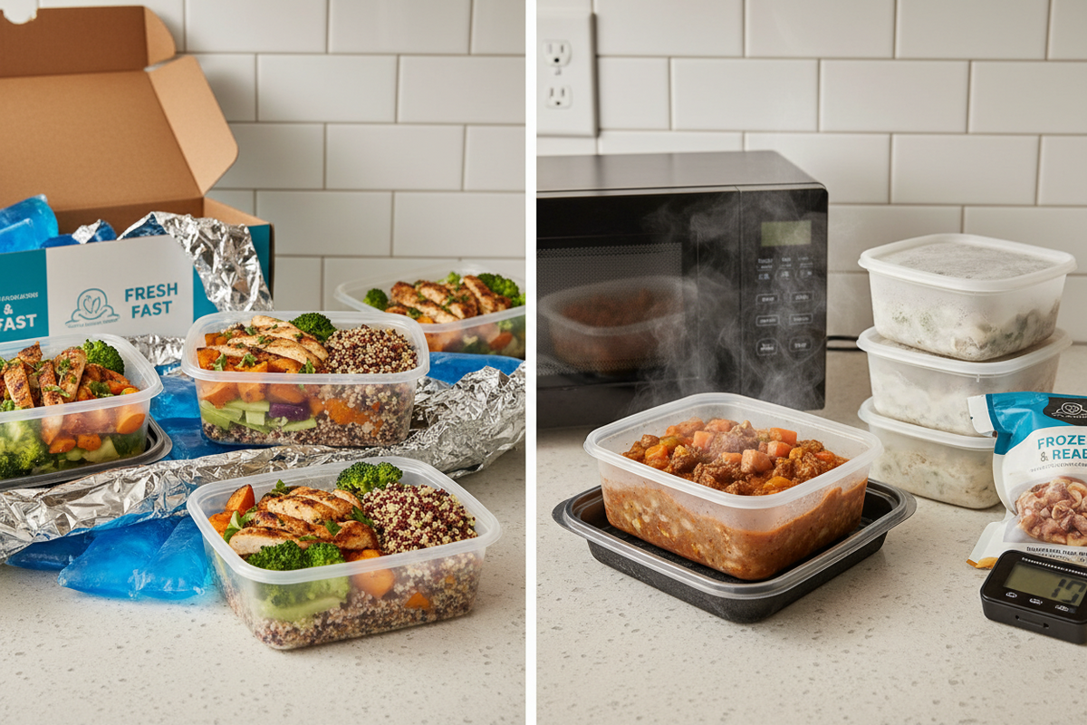 Fresh vs. Frozen Meal Prep Delivery: What's the Real Difference? (2026)
