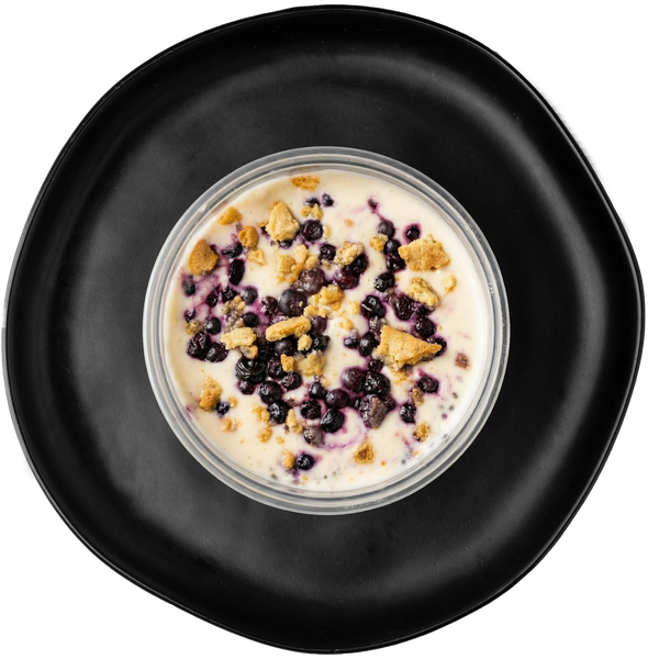 Blueberry Cheesecake Overnight Oats