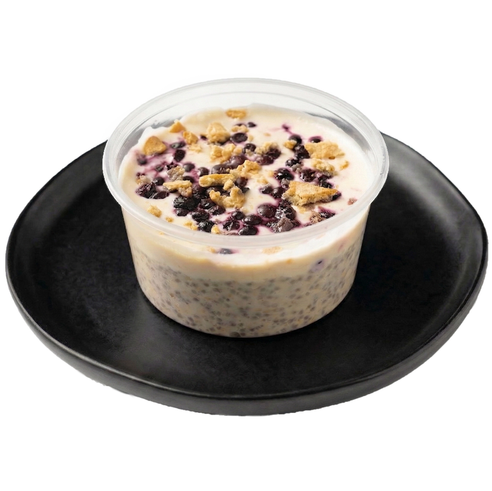 Blueberry Cheesecake Overnight Oats
