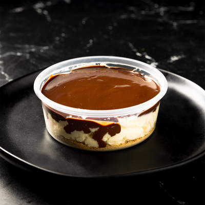 Boston Cream Pie Protein Mousse