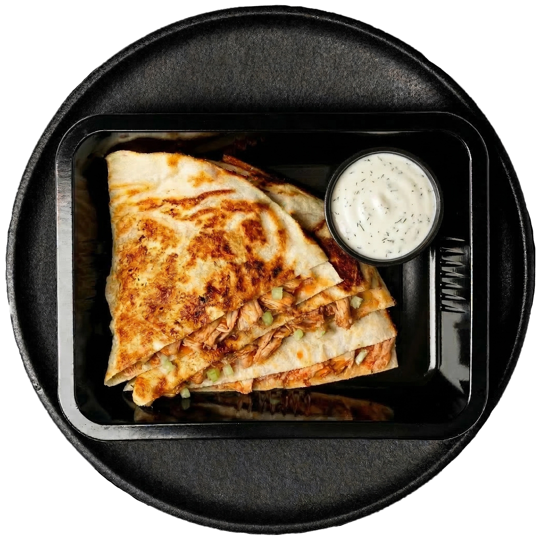 Buffalo Chicken Quesadilla