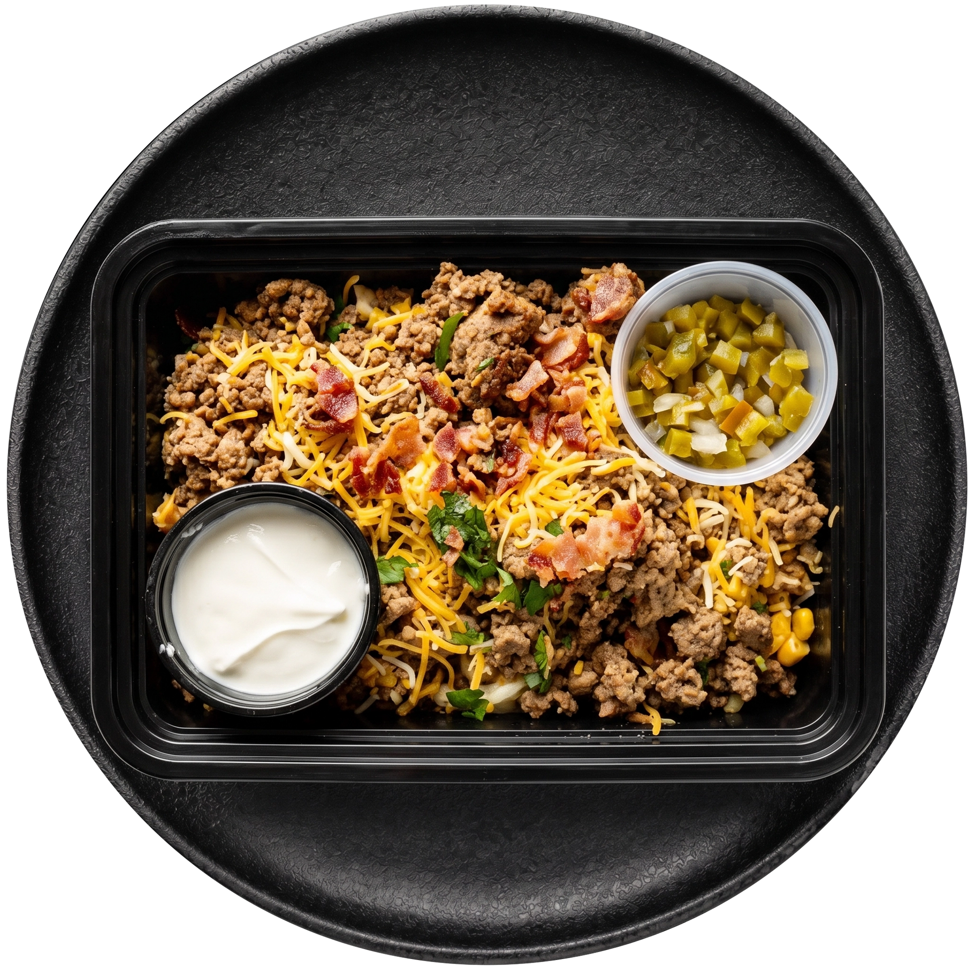 Cheesy Beef & Bacon Bowl
