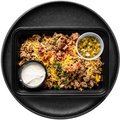 Cheesy Beef & Bacon Bowl