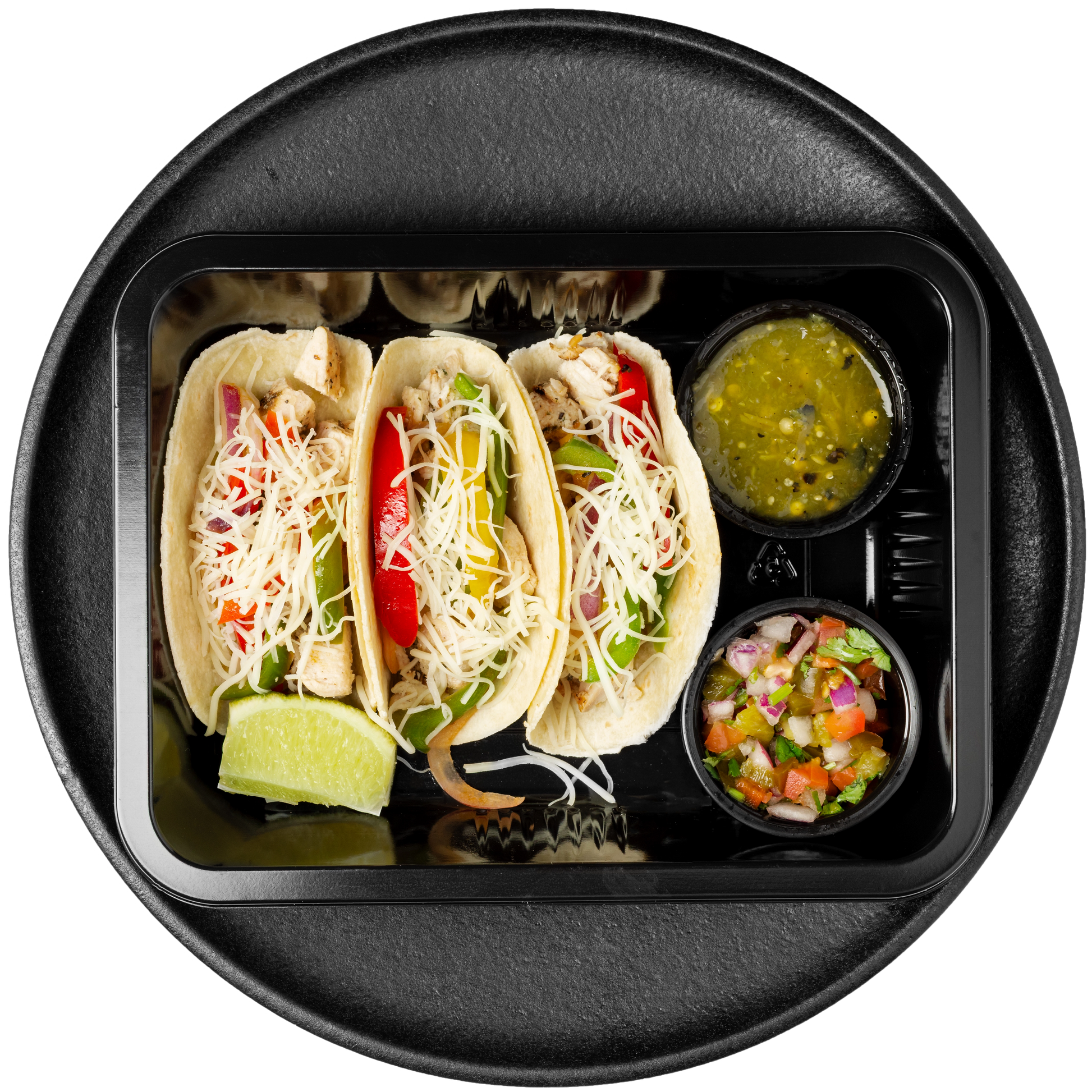 Chicken Fajita Soft Tacos