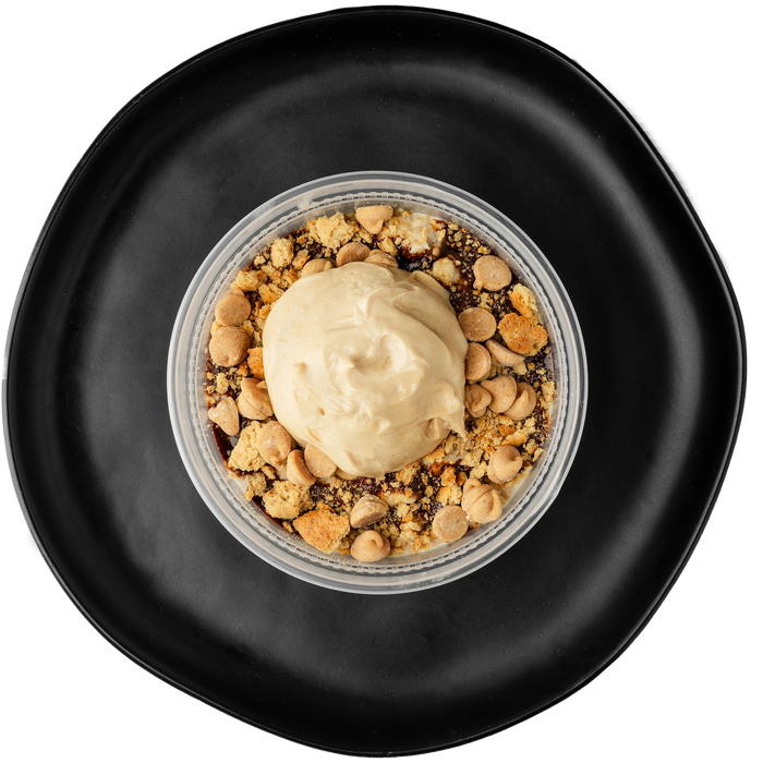 Chocolate Peanut Butter Pie Overnight Oats