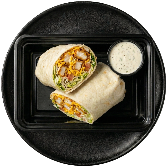 Crispy Chicken Club Wrap