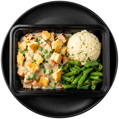 Deconstructed Chicken Pot Pie