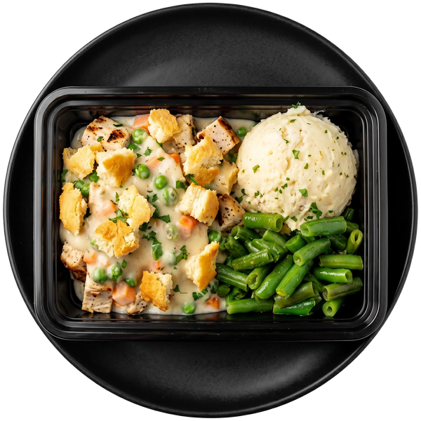 Deconstructed Chicken Pot Pie