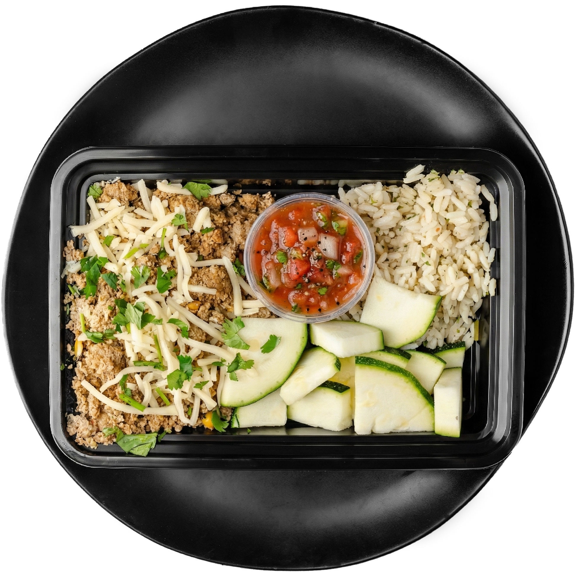 Ground Turkey & Zucchini Bowl