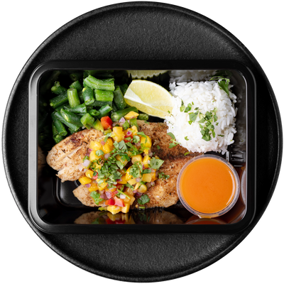Jerk Seasoned Tilapia with Mango Salsa