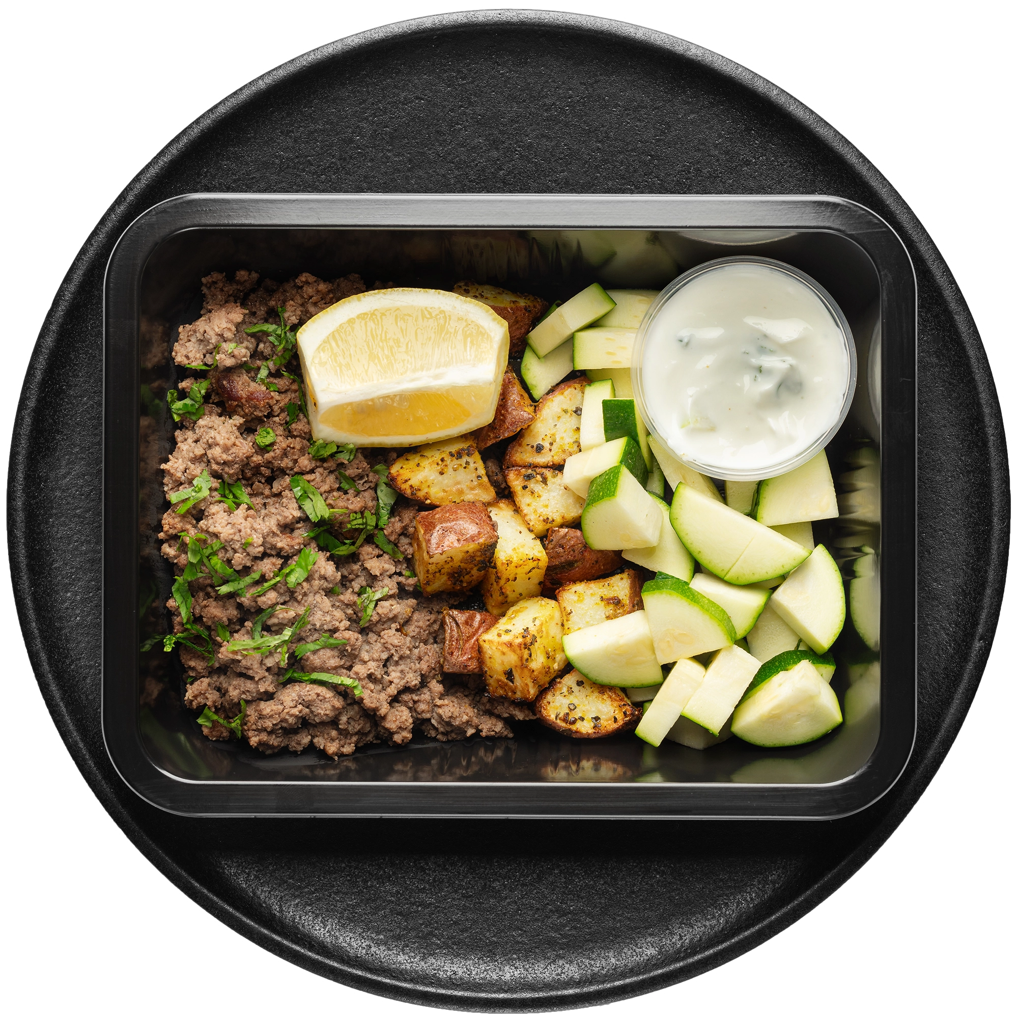 Mediterranean Beef & Potato Bowl