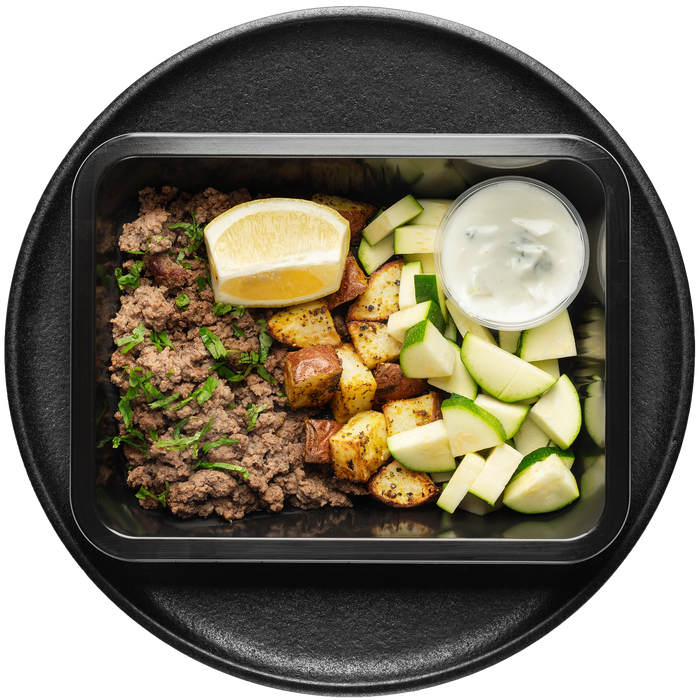 Mediterranean Beef & Potato Bowl