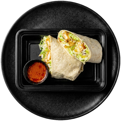 Nashville Hot Crispy Chicken Wrap