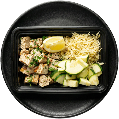 Lemon Orzo Chicken