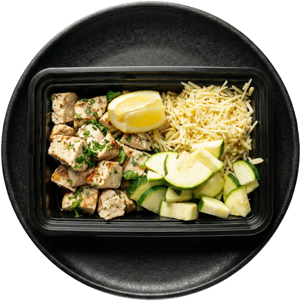 Lemon Orzo Chicken