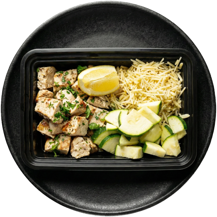 Lemon Orzo Chicken