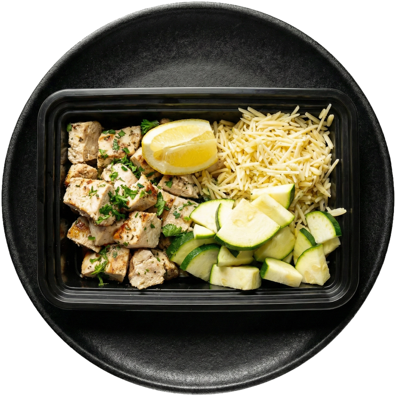 Lemon Orzo Chicken
