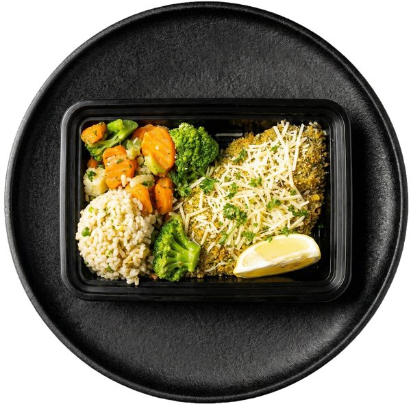 Parmesan Crusted Tilapia