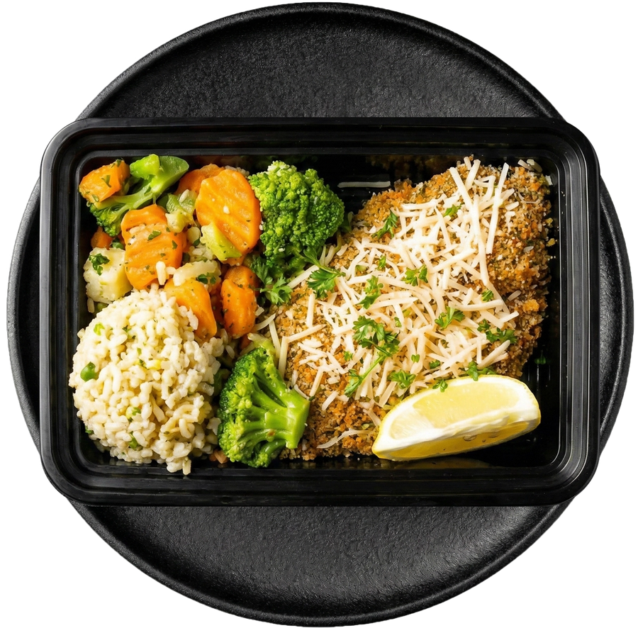 Parmesan Crusted Tilapia