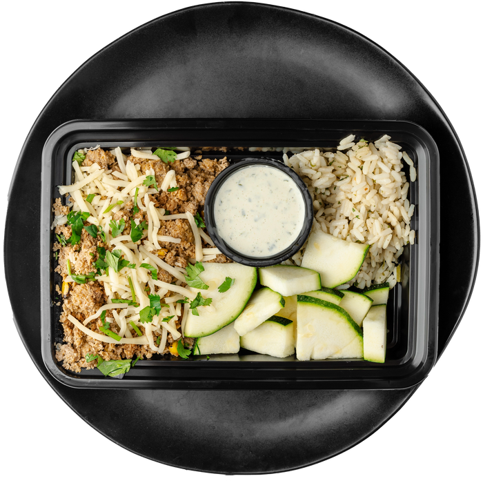 Pepper Jack Ground Turkey Bowl