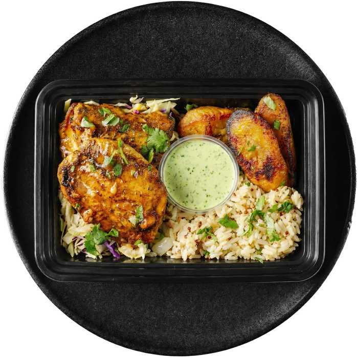 Peruvian Chicken with Aji Verde Sauce