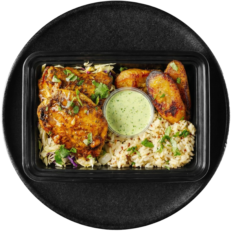Peruvian Chicken with Aji Verde Sauce