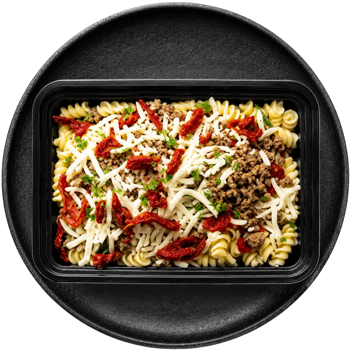 Rotini Pasta with Ground Beef