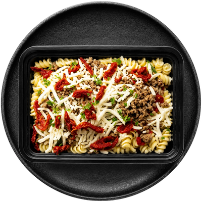 Rotini Pasta with Ground Beef