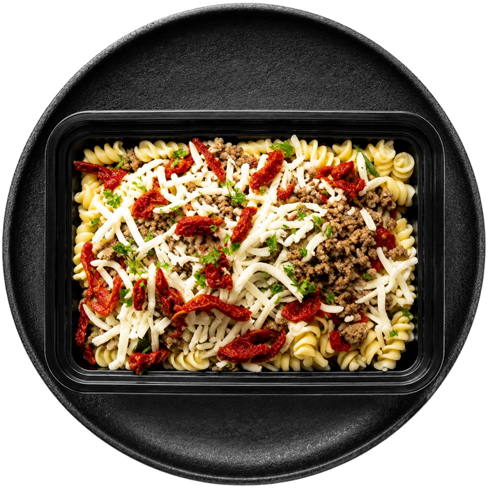 Rotini Pasta with Ground Beef