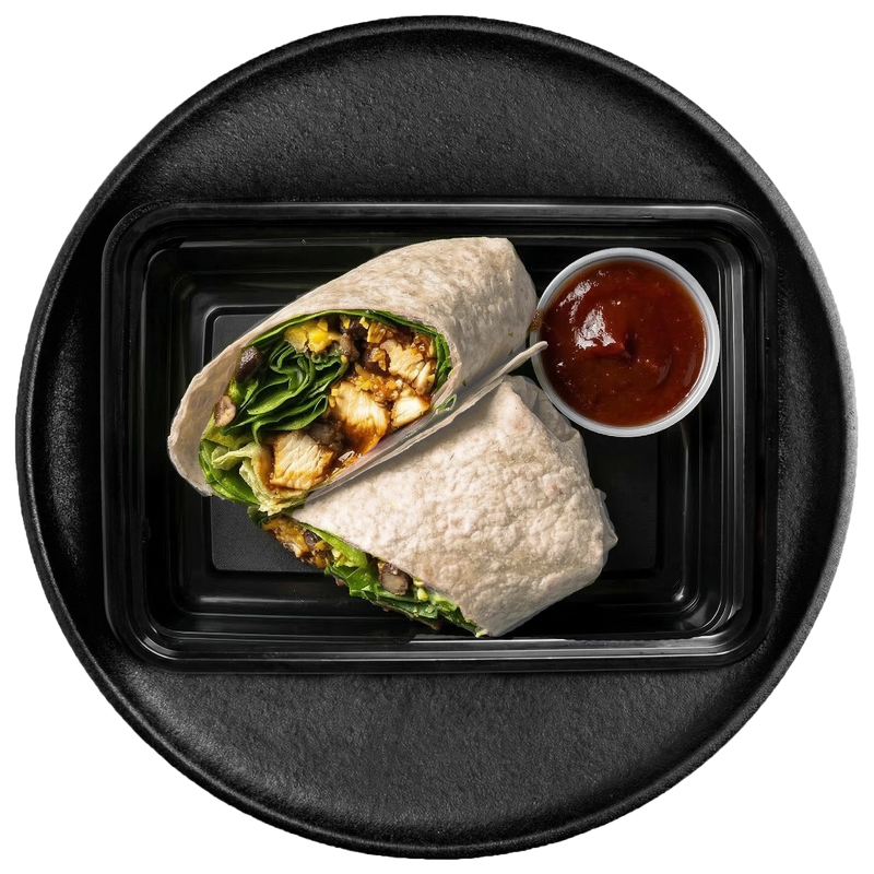 Southwestern BBQ Chicken Wrap