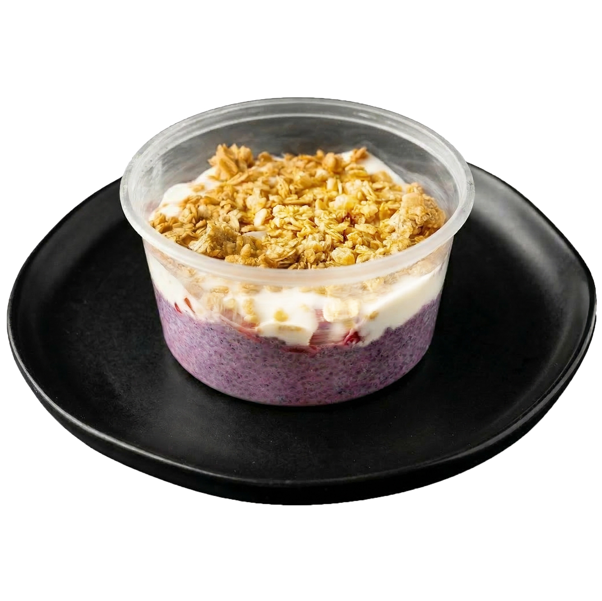 Strawberry Blueberry Chia Seed Pudding