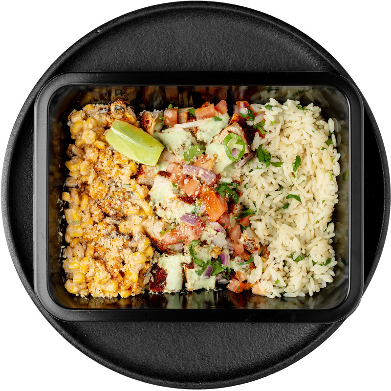 Street Corn Chicken Bowl