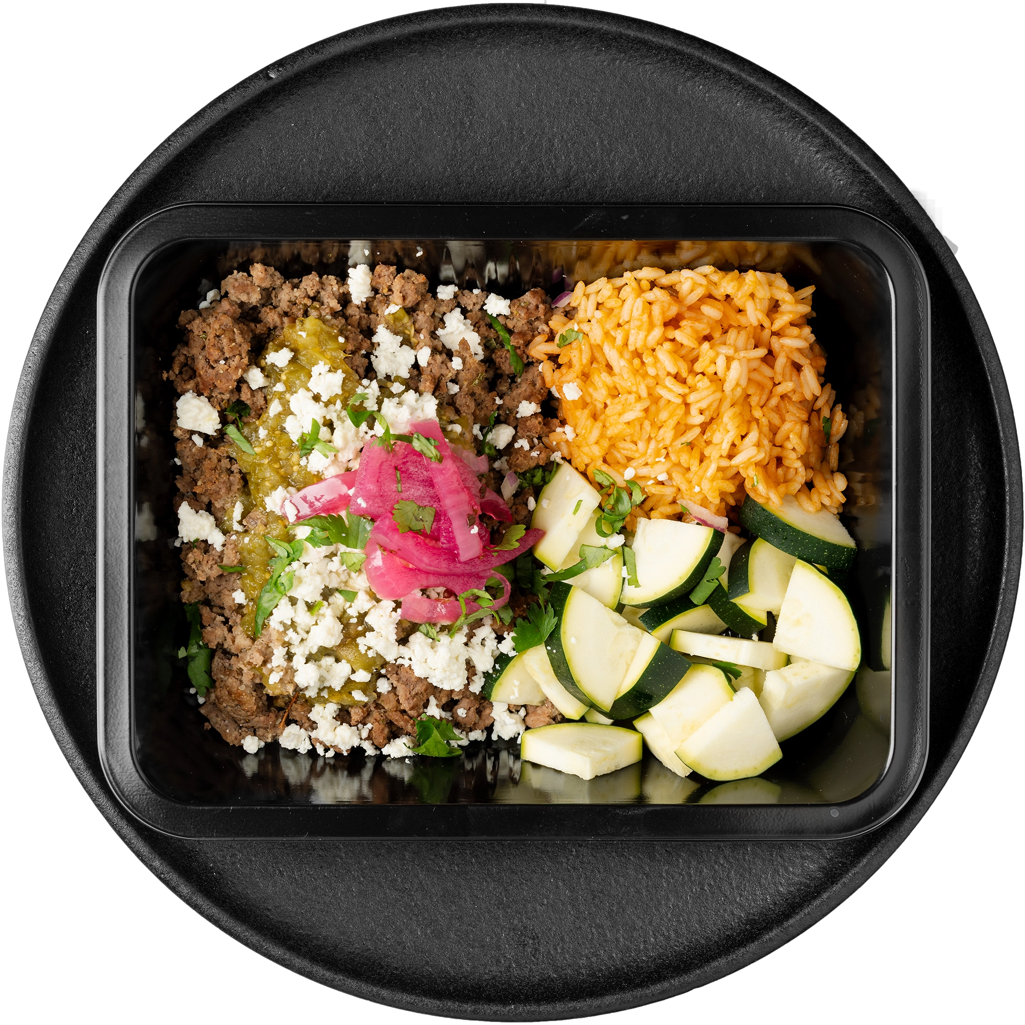 Tomatillo Ground Beef Bowl