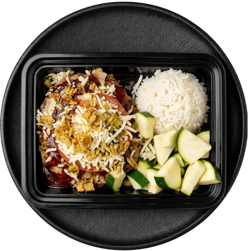 White Cheddar BBQ Beef Patty
